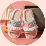 Slipper Comfortable Quick Drying Breathable Skidproof Women Sandal for Home Bedroom Pink 36/37 for 35-36