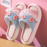 Slipper Comfortable Quick Drying Breathable Skidproof Women Sandal for Home Bedroom Pink 36/37 for 35-36 - Extra Image