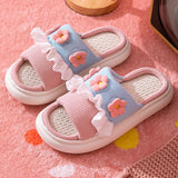 Slipper Comfortable Quick Drying Breathable Skidproof Women Sandal for Home Bedroom Pink 36/37 for 35-36 - Extra Image