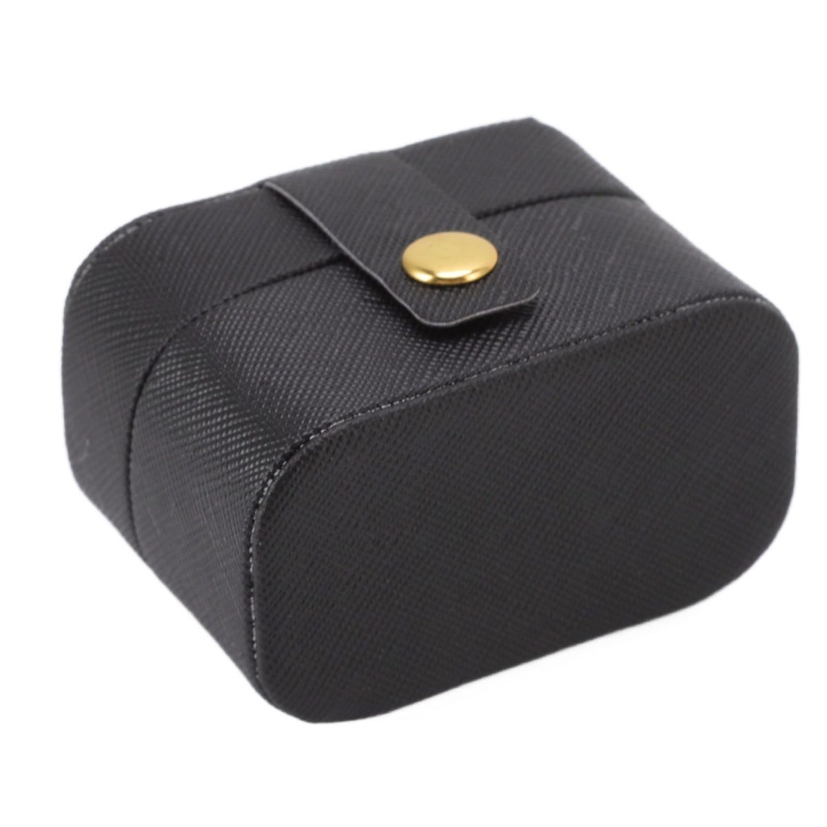 Mini Ring Storage Box PU Leather Small Jewelry Box Organizer Small Travel Earring Case Black