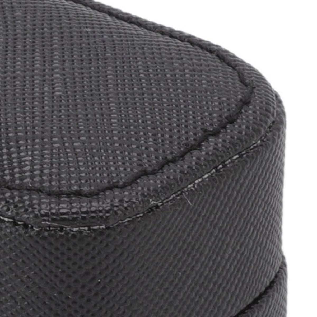 Mini Ring Storage Box PU Leather Small Jewelry Box Organizer Small Travel Earring Case Black