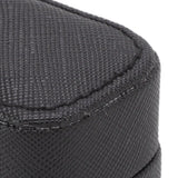 Mini Ring Storage Box PU Leather Small Jewelry Box Organizer Small Travel Earring Case Black - Extra Image