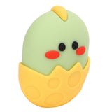 2Pcs Silicone Ice Face Mold Yellow Chicken Shape Face Eye Ice Roller for Men Women Reducing Swelling Pain Inflammation