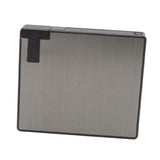 Cigarettes Case Box Automatic Ejection Holder with Dual Arc Lighter USB Rechargeable Power Display Windproof for 10 Cigarettes - 45-Degree Angle