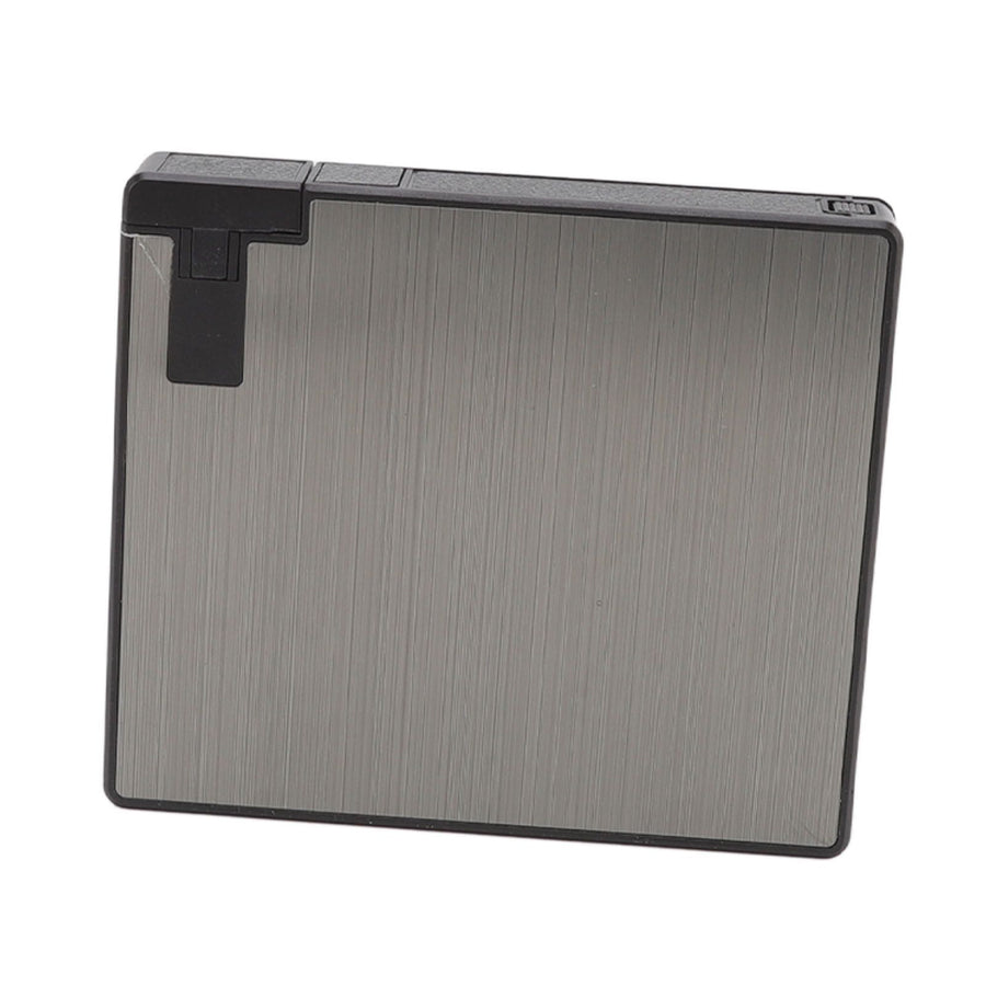 Cigarettes Case Box Automatic Ejection Holder with Dual Arc Lighter USB Rechargeable Power Display Windproof for 10 Cigarettes