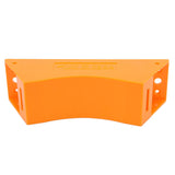 Gas Cylinder Holder Plastic Cylinder Wall Mounted Fixed Bracket with Expansion Screw Safety Strap Orange - Extra Image