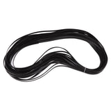 Wicker Repair Kit Plastic Patio Chair Table Sofa Synthetic Rattan Material for Furniture Black
