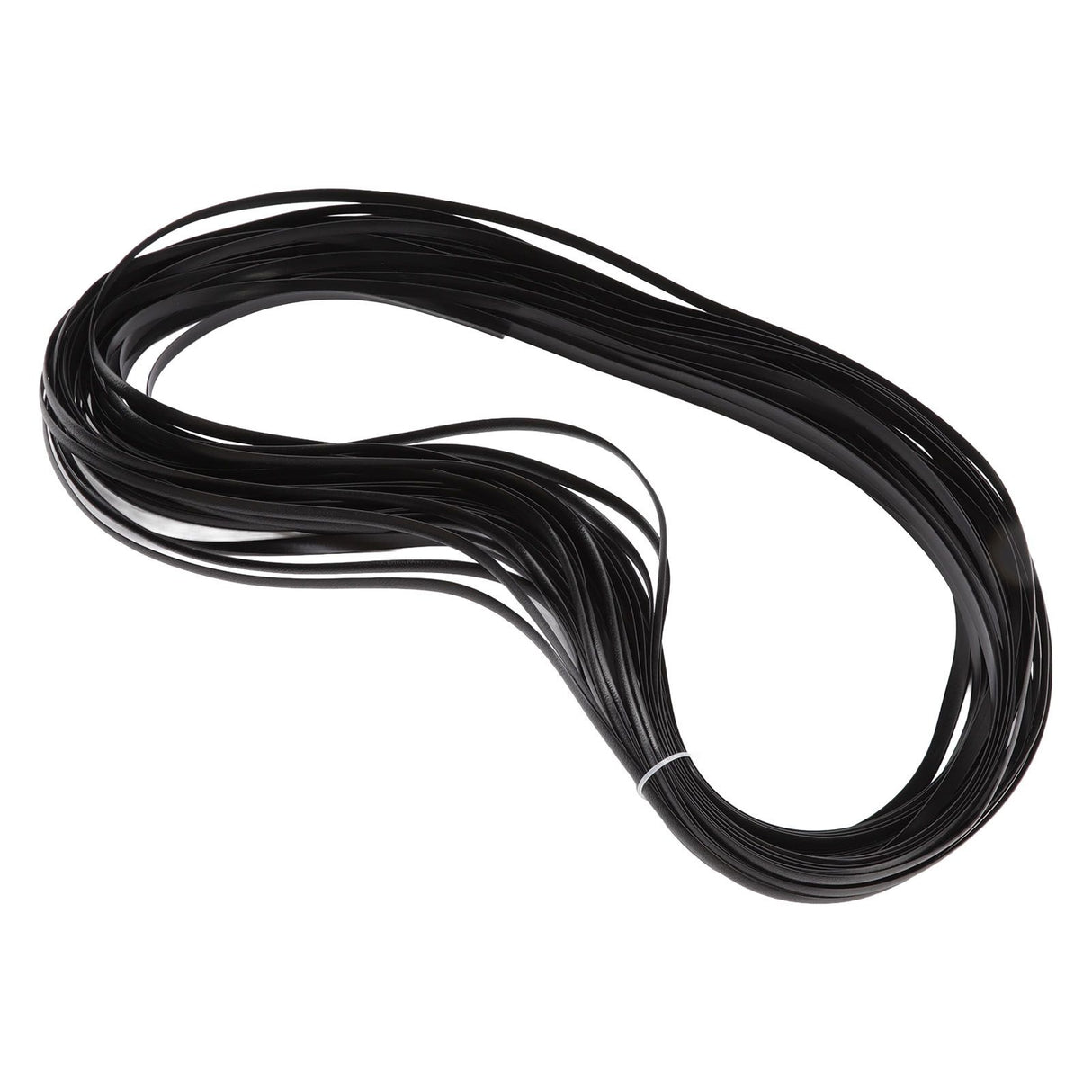 Wicker Repair Kit Plastic Patio Chair Table Sofa Synthetic Rattan Material for Furniture Black