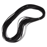 Wicker Repair Kit Plastic Patio Chair Table Sofa Synthetic Rattan Material for Furniture Black