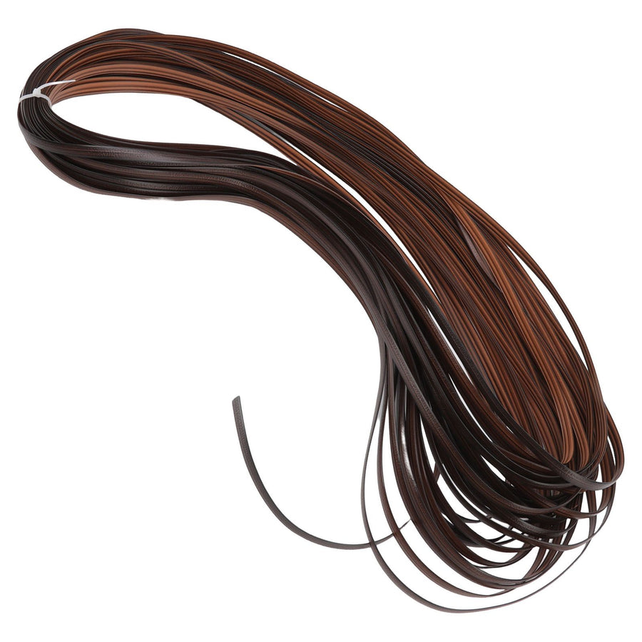 Wicker Repair Kit Plastic Patio Chair Table Sofa Synthetic Rattan Material for Furniture Discolored Brown