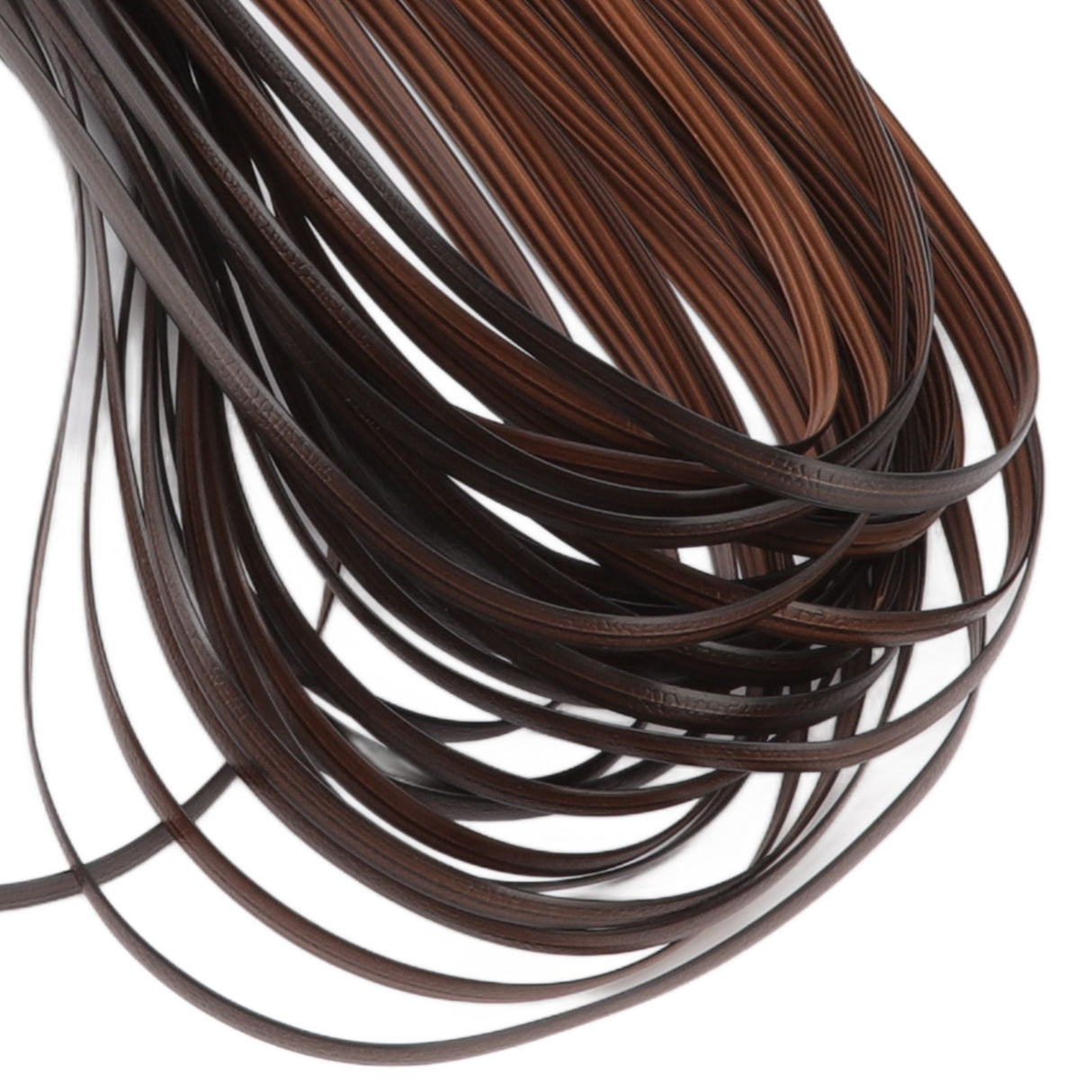 Wicker Repair Kit Plastic Patio Chair Table Sofa Synthetic Rattan Material for Furniture Discolored Brown
