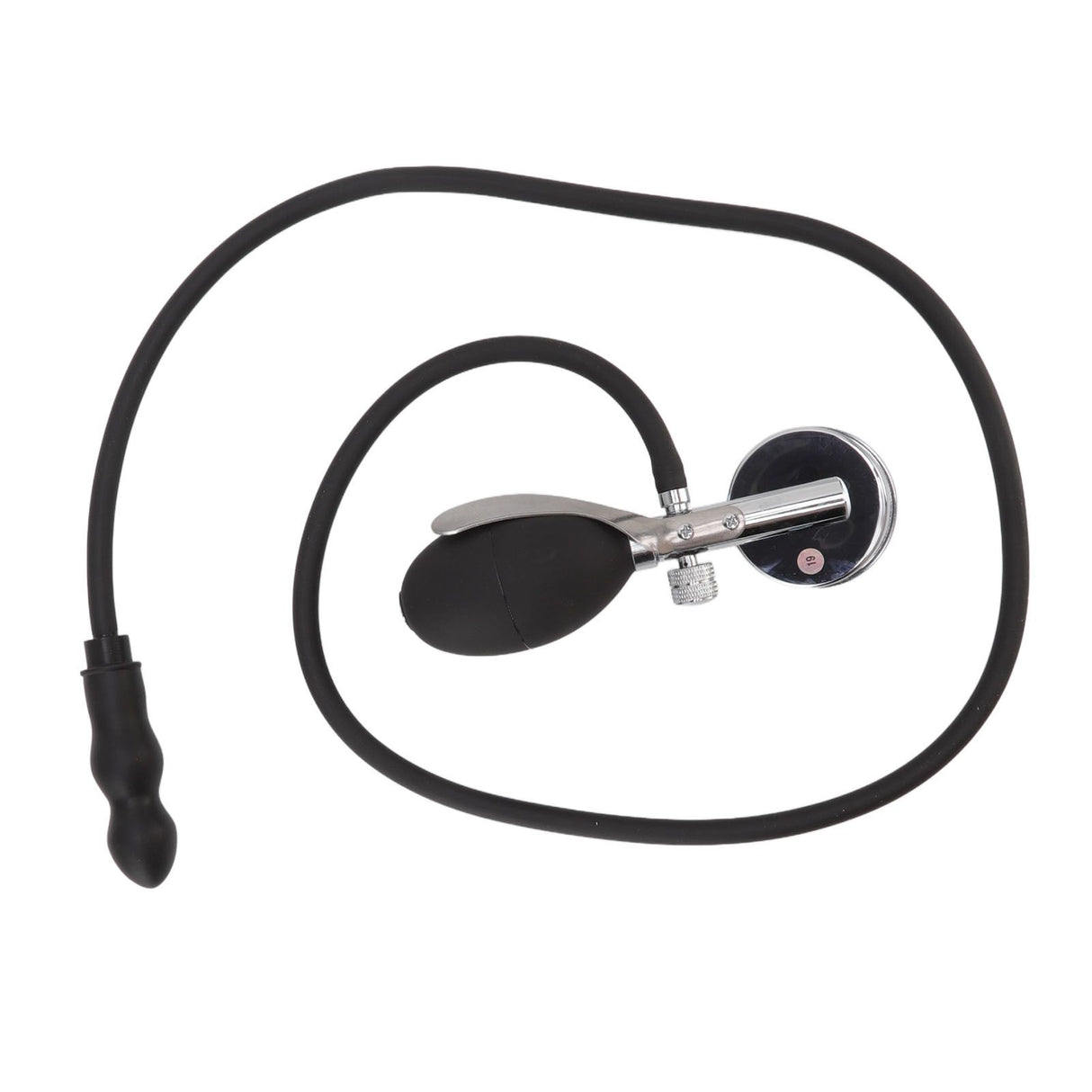 Vagina Ball Pressure Gauge Inflatable Anal Plug Vagina Relaxation Pressure Gauge for Women
