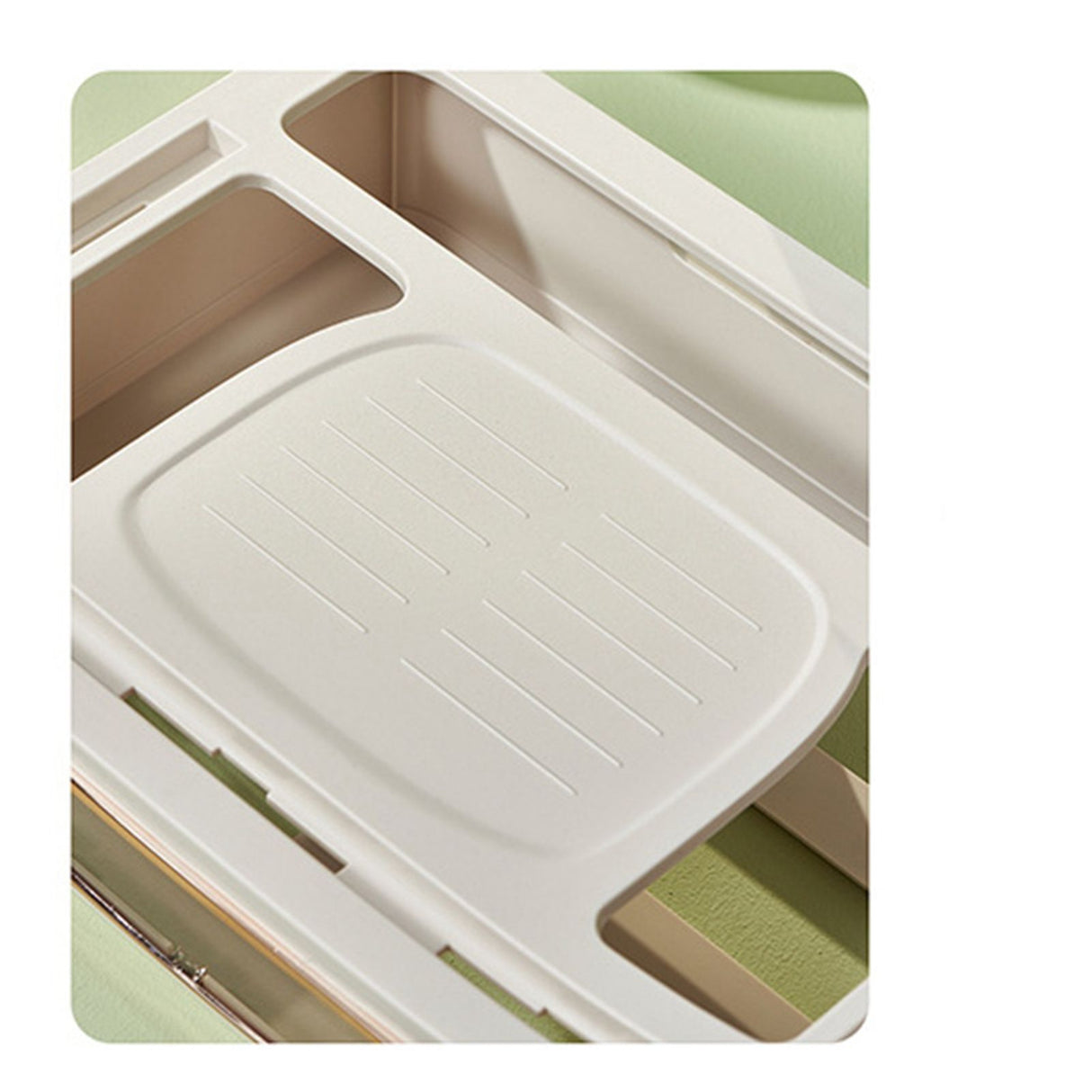 Router Storage Box Multi Hole Detachable Design Plastic Anti Drop Cable Management Case White 3 Layer