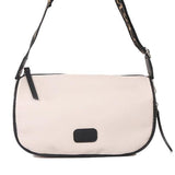 Women One Shoulder Messenger Bag Fashionable Simple Pure Color Bag Ladies Casual Bags Black