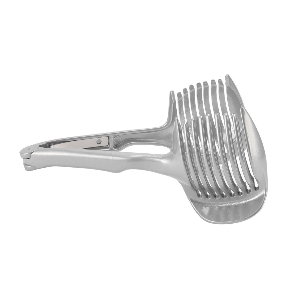 Lemon Slice Tool Aluminium Alloy Durable Eco Friendly Tongs Design Lemon Slice Cutter for Tomato Onion Lemon