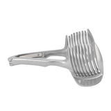 Lemon Slice Tool Aluminium Alloy Durable Eco Friendly Tongs Design Lemon Slice Cutter for Tomato Onion Lemon