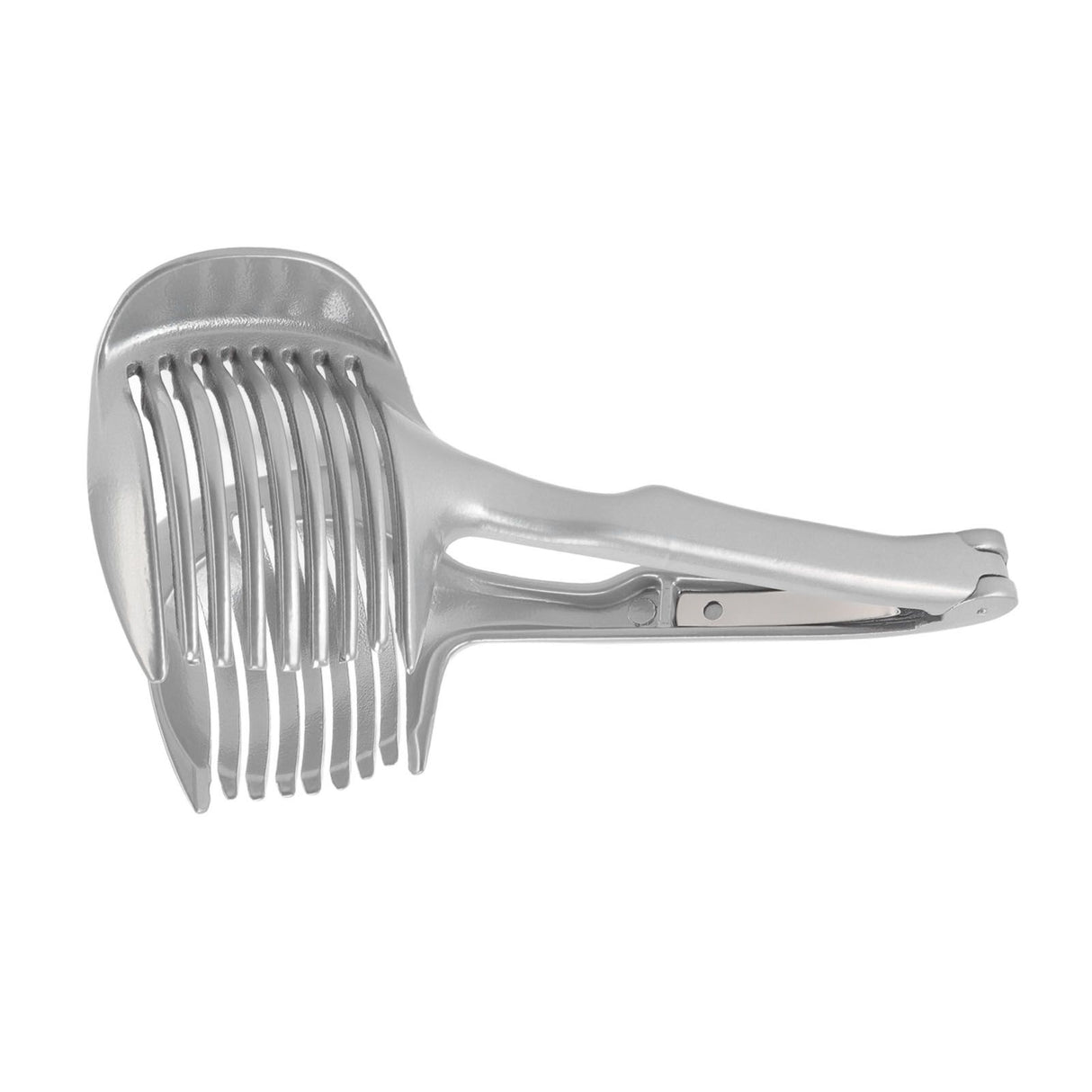 Lemon Slice Tool Aluminium Alloy Durable Eco Friendly Tongs Design Lemon Slice Cutter for Tomato Onion Lemon