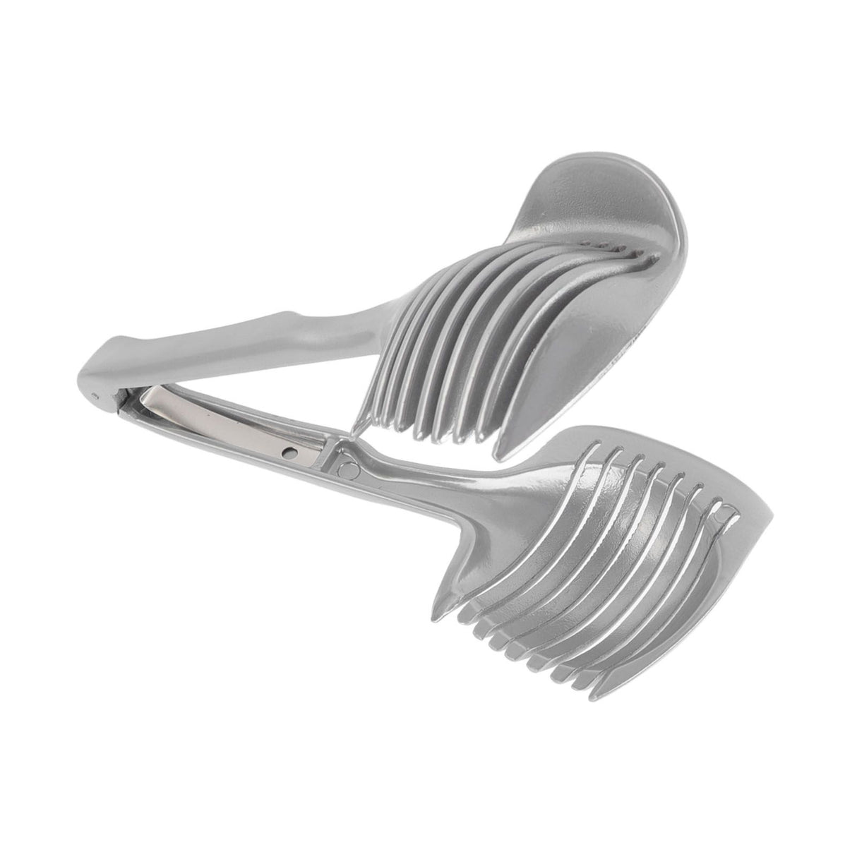 Lemon Slice Tool Aluminium Alloy Durable Eco Friendly Tongs Design Lemon Slice Cutter for Tomato Onion Lemon
