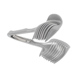 Lemon Slice Tool Aluminium Alloy Durable Eco Friendly Tongs Design Lemon Slice Cutter for Tomato Onion Lemon