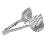 Lemon Slice Tool Aluminium Alloy Durable Eco Friendly Tongs Design Lemon Slice Cutter for Tomato Onion Lemon - Extra Image