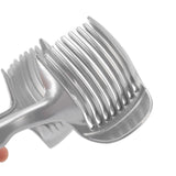 Lemon Slice Tool Aluminium Alloy Durable Eco Friendly Tongs Design Lemon Slice Cutter for Tomato Onion Lemon - Extra Image