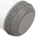 Sublimation Tumblers 20oz Straight Detachable Bluetooth Speaker Tumblers Portable Insulated Music Cup Grey Bottom - Extra Image
