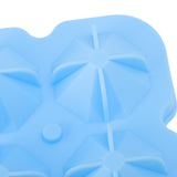 4 Hole Diamond Shaped Ice Cube Mold Silicone Ice Cube Trays for Cake Molds DIY Chocolate Candy Blue - Extra Image