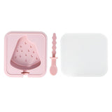 Popsicle Molds Reusable Stackable DIY Silicone Ice Cream Popsicle Cakesickle Molds Kitchen Tools with Lid Stick Watermelon
