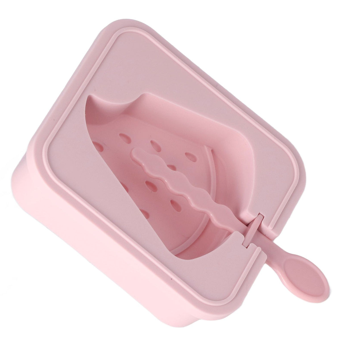 Popsicle Molds Reusable Stackable DIY Silicone Ice Cream Popsicle Cakesickle Molds Kitchen Tools with Lid Stick Watermelon
