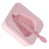 Popsicle Molds Reusable Stackable DIY Silicone Ice Cream Popsicle Cakesickle Molds Kitchen Tools with Lid Stick Watermelon