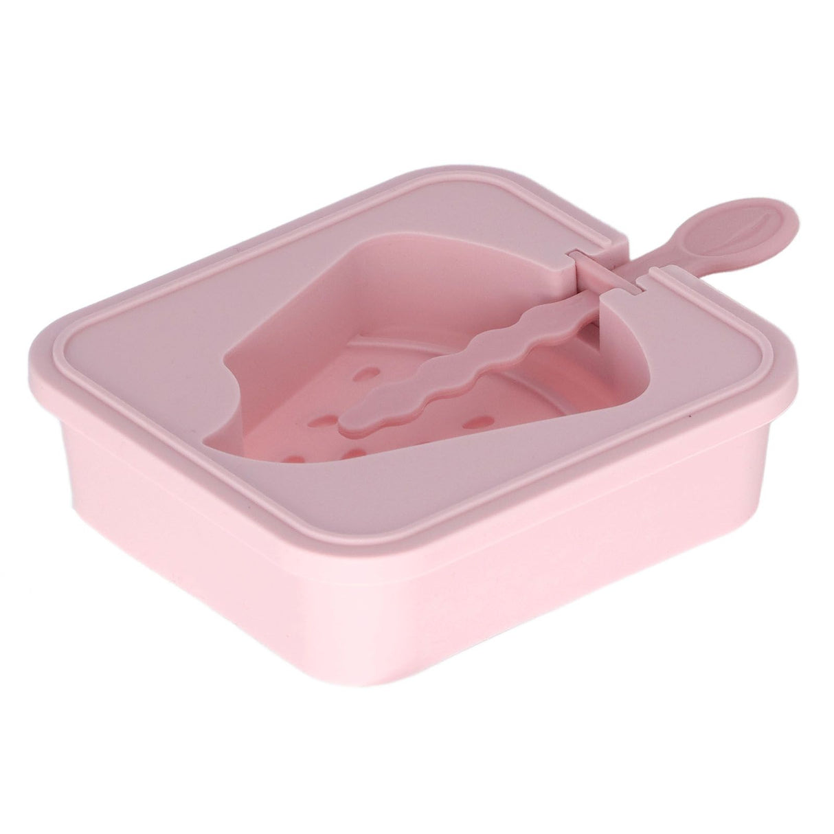Popsicle Molds Reusable Stackable DIY Silicone Ice Cream Popsicle Cakesickle Molds Kitchen Tools with Lid Stick Watermelon