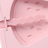 Popsicle Molds Reusable Stackable DIY Silicone Ice Cream Popsicle Cakesickle Molds Kitchen Tools with Lid Stick Watermelon
