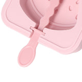 Popsicle Molds Reusable Stackable DIY Silicone Ice Cream Popsicle Cakesickle Molds Kitchen Tools with Lid Stick Watermelon - Extra Image