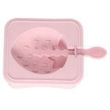 Popsicle Molds Reusable Stackable DIY Silicone Ice Cream Popsicle Cakesickle Molds Kitchen Tools with Lid Stick Strawberry
