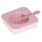 Popsicle Molds Reusable Stackable DIY Silicone Ice Cream Popsicle Cakesickle Molds Kitchen Tools with Lid Stick Strawberry