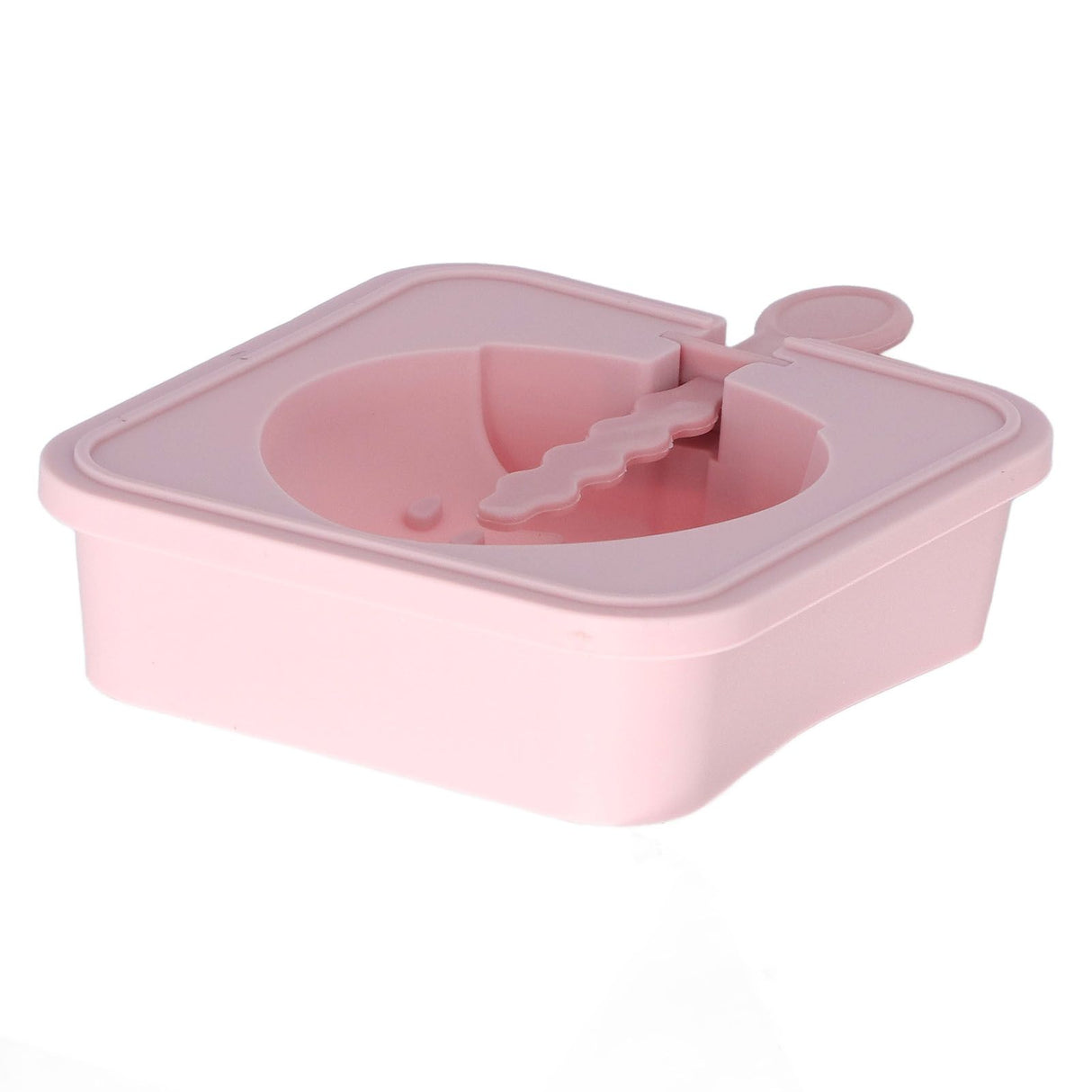 Popsicle Molds Reusable Stackable DIY Silicone Ice Cream Popsicle Cakesickle Molds Kitchen Tools with Lid Stick Strawberry