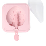 Popsicle Molds Reusable Stackable DIY Silicone Ice Cream Popsicle Cakesickle Molds Kitchen Tools with Lid Stick Strawberry - Extra Image