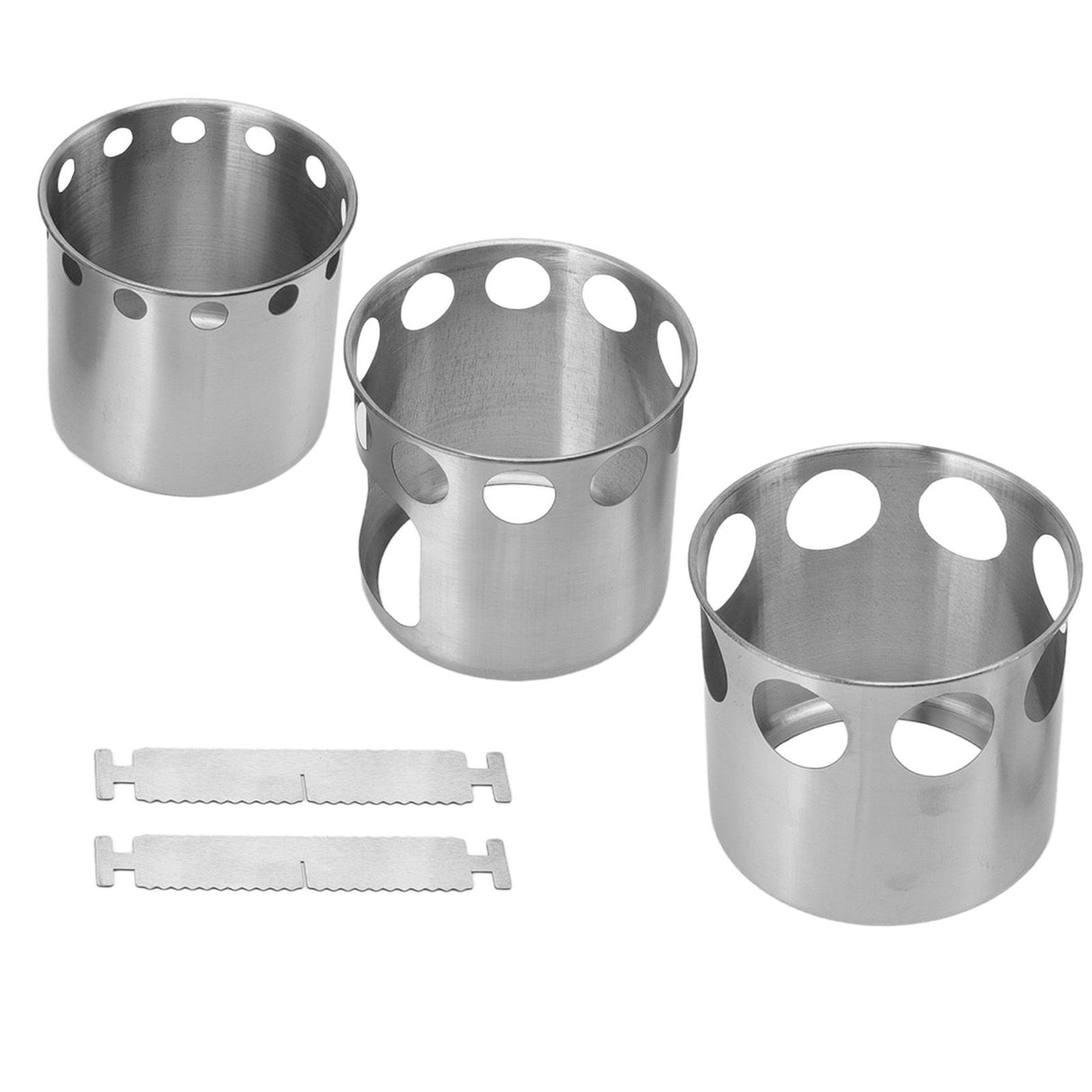 Wood Burning Camp Stove Stainless Steel Portable Stove for Wood Branches Leaves Pine Cones