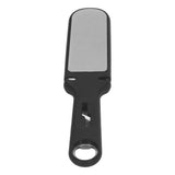 Double Sided Knife Sharpener 6 in 1 Multifunction Portable Knife Sharpening Stone for Kitchen Camping Black - Top-Down View