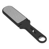 Double Sided Knife Sharpener 6 in 1 Multifunction Portable Knife Sharpening Stone for Kitchen Camping Black