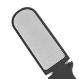 Double Sided Knife Sharpener 6 in 1 Multifunction Portable Knife Sharpening Stone for Kitchen Camping Black - Extra Image