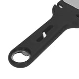 Double Sided Knife Sharpener 6 in 1 Multifunction Portable Knife Sharpening Stone for Kitchen Camping Black - Extra Image