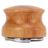 Coffee Press Distributor Wooden Handle Lightweight Simple Operation Robust Coffee Leveler 58mm/2.3in