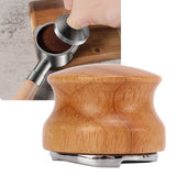 Coffee Press Distributor Wooden Handle Lightweight Simple Operation Robust Coffee Leveler 58mm/2.3in - Extra Image