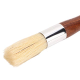 Coffee Grinder Cleaning Brush Black Walnut Coffee Powder Cleaning Brush Coffee Bar Bristle Brush with Lanyard