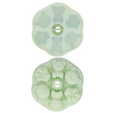 Jelly Mold Silicone Lovely Bear Cat Paw Ice Cube Cake Pudding Kitchen Mould with Lid for Home Kitchen Green