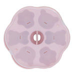 Jelly Mold Silicone Lovely Bear Cat Paw Ice Cube Cake Pudding Kitchen Mould with Lid for Home Kitchen Pink