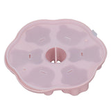 Jelly Mold Silicone Lovely Bear Cat Paw Ice Cube Cake Pudding Kitchen Mould with Lid for Home Kitchen Pink - Top-Down View