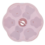 Jelly Mold Silicone Lovely Bear Cat Paw Ice Cube Cake Pudding Kitchen Mould with Lid for Home Kitchen Pink - 45-Degree Angle