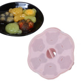 Jelly Mold Silicone Lovely Bear Cat Paw Ice Cube Cake Pudding Kitchen Mould with Lid for Home Kitchen Pink - Extra Image